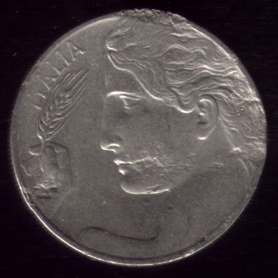 20 centesimi libert librata Vittorio Emanuele III