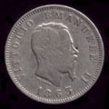 1 lira Wappen Viktor Emmanuel II