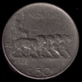 50 centimes Lions Victor-Emmanuel III