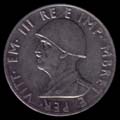 50 centesimi lek Albania Vittorio Emanuele III