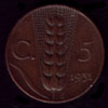 5 centimes pi Victor-Emmanuel III