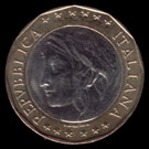 1000 lire bimetlico