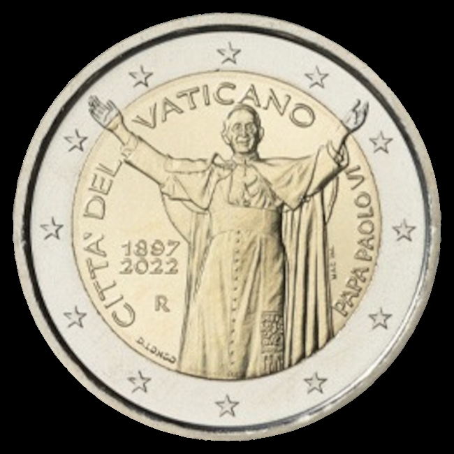 2 Euro Vaticano 2022
