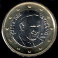 1 euro del Vaticano