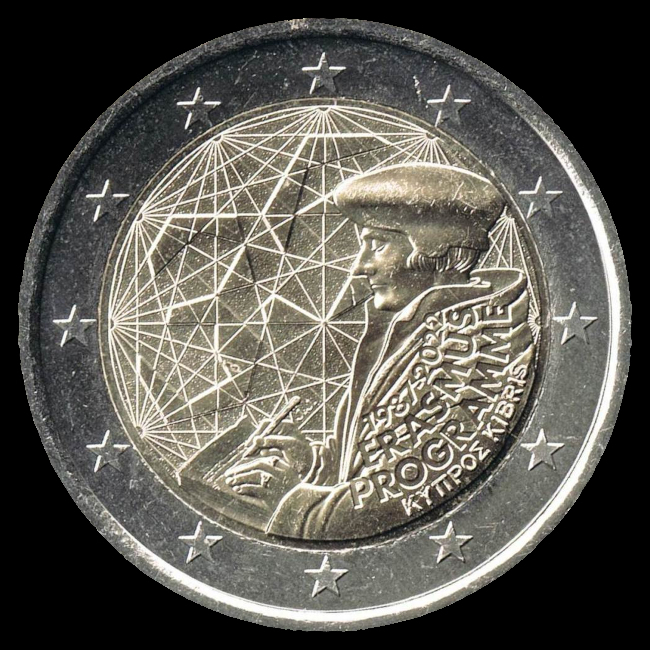 2 Euro Gedenkmünze von Zypern 2022