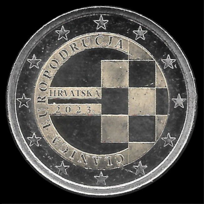 2 Euro Gedenkmünze von Kroatien 2023