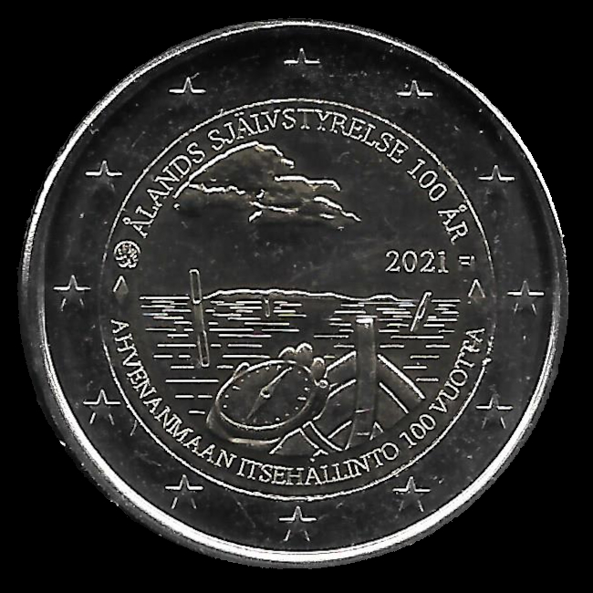 2 Euro Gedenkmünze von Finnland 2021