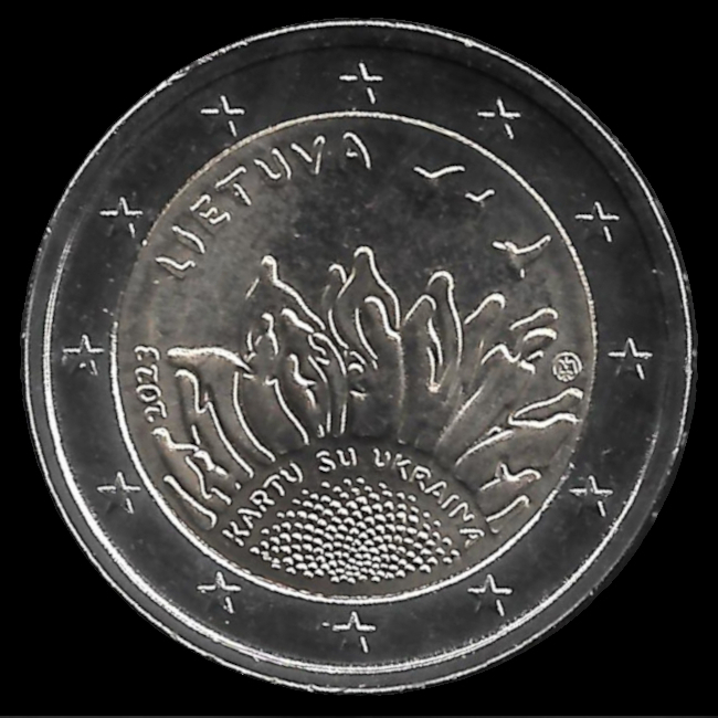 2 euro Commemorative of Lithuania 2023