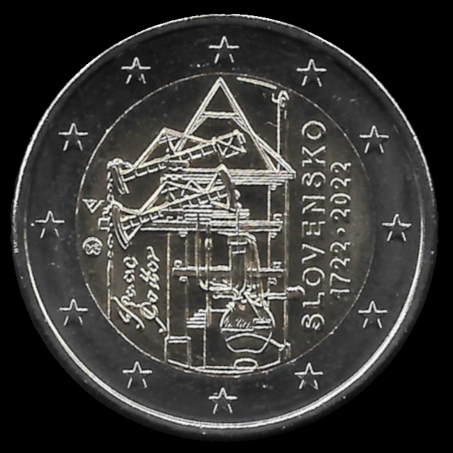 2 euro Commemorative of Slovakia 2022