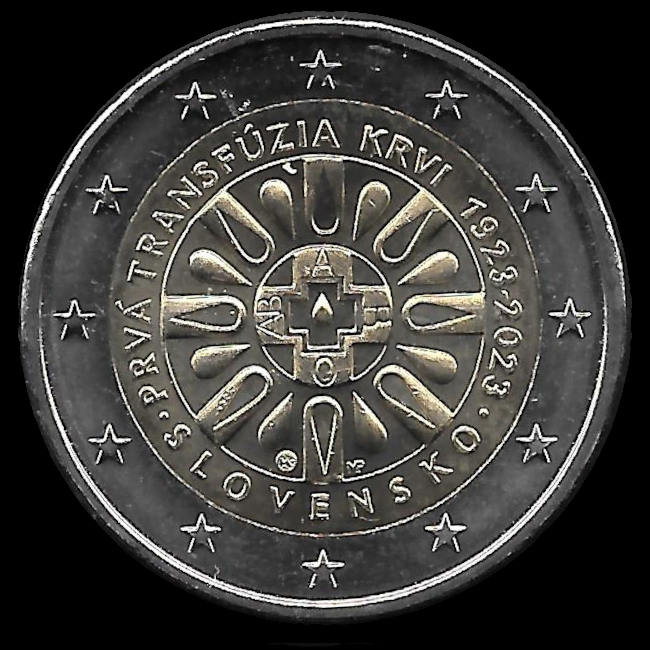 2 Euro Gedenkmünze von der Slowakei 2023