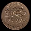 5 cents lek Albania Victor Emmanuel III