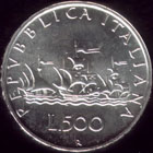 500 lire plata carabela