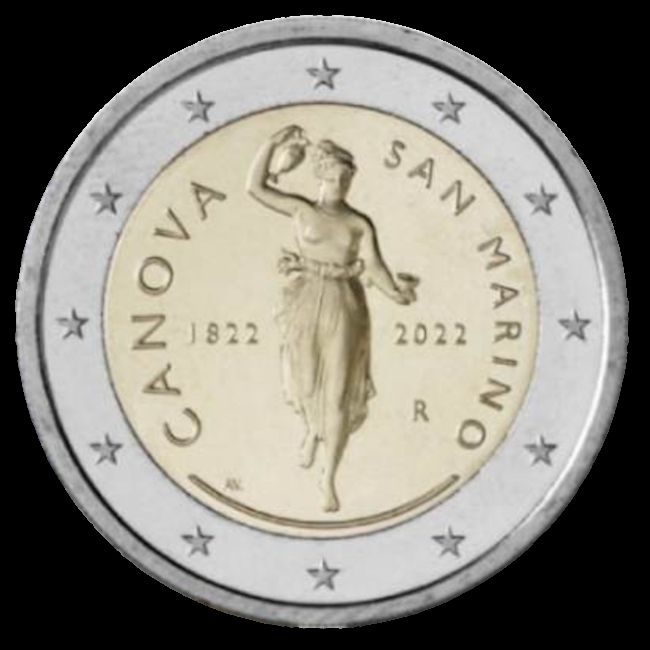 2 Euro Gedenkmünze von San Marino 2022