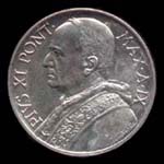 moedas de Pio XI